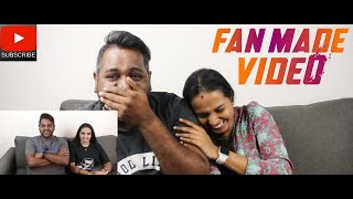 Filmy React Fan Made Video Reaction | SUPER FUN | Malaysian Indian Couple | DUA A Filmy Industrials
