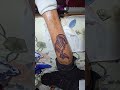 Shatta Wale's boss Vybz Kartel shows a new tattoo of his release to freedom #youtubeshorts #music