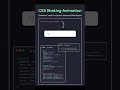 ⚡Invalid Input Shake Animation 😵‍💫 Using Pure CSS No JS Needed 💻🔥#coding #trend #shorts #programming