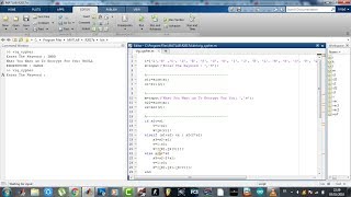 Vigenere Cipher Matlab Code / Encryption