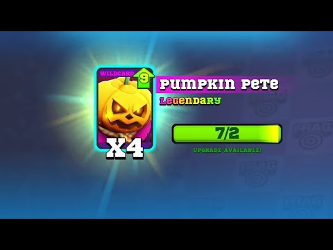 New Character Unlocked Pumpkin Pete 2700 Tickets spin (Frag Pro Shooter)