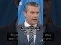 Hegseth says Pentagon may seek $200 billion for Iran war: 