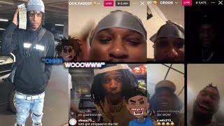 Dthang GOES OFF!😳 On Crooklyn For Calling Him “Dirt Thang”‼️