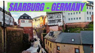 Saarburg - Germany | Waterfall - Swan - Rainbow - Castle