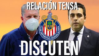 🚨RELACIÓN TENSA: Peláez y Michel Leaño DISCUTEN en Chivas | noticias chivas hoy | Chivas 2022