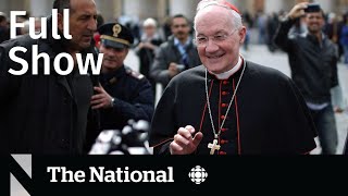 CBC News: The National | Cardinal Ouellet allegations, Inflation slows, Academy apology