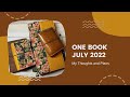 One Book July 2022 | My Thoughts and Plans