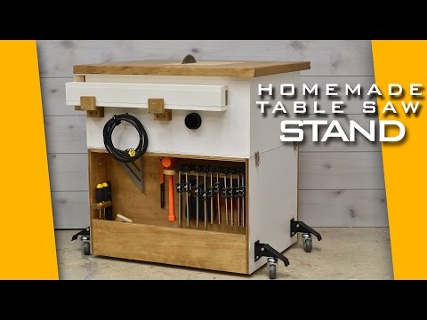 How To Make A Table Saw Stand How To Make A Table Saw Stand