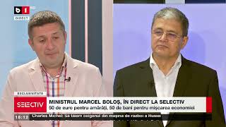 SELECTIV CU  BUCURA. Ministrul Boloș, despre voucherele sociale, PNRR,investiții cu fonduri europene