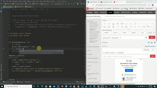 Python Center Divided Difference Method Calculator (Derivative Estimation) (Numeric Methods Part 2)