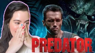 PREDATOR (1987) MOVIE REACTION! FIRST TIME WATCHING!