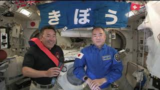 iss065m261161059 JAXA第65次長期滞在、野口宇宙飛行士と星出宇宙飛行士が日本のメディアと語る 210426