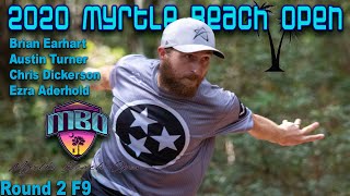 2020 Myrtle Beach Open | RD2 F9 | Earhart, Turner, Dickerson, Aderhold | Chase Card