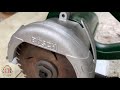Restoration Old Rusty Hand-Held Circular Saw Bosch - Restore Concrete Cutter Machine