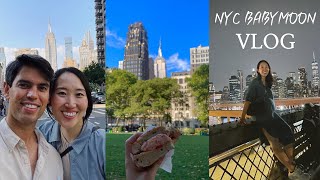 NYC BABYMOON VLOG /// 5 days of freedom before baby arrives