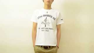 831st Bomber JEANSBUG ORIGINAL PRINT T-SHIRT オリジナルアーミーエアフォース 半袖Tシャツ アメリカ陸軍航空軍 USAAF ST-831stB142