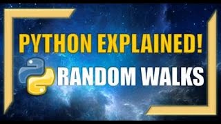Python: How to Create and Graph Random Walk!