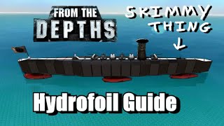 Hydrofoil Skimmer Quick Guide - From the Depths