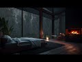 Rainy Treehouse - Sounds of Rain and Thunder for Sleeping, Rest & Calm with Fireplace