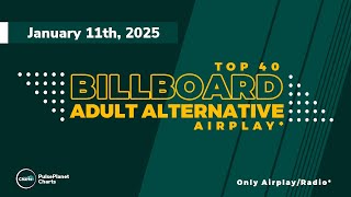 Billboard Adult Alternative Airplay Top 40 | Triple A | AAA (January 11th, 2025)