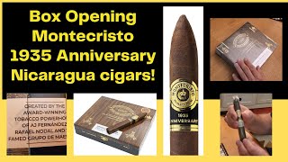 Box Opening - Montecristo 1935 Anniversary Nicaragua cigars