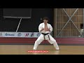 kata kyokushin kan kanku kotaro yamashita