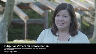 One thing you wish everyone knew? Sheryl Lightfoot - Indigenous Voices on Reconciliation