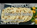 Peyek Kacang Bulat Enak & Renyah | Peanut Crispy VEGAN