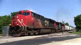 CN Freight Train 5 - Southbound (150th Video)