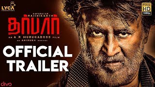 DARBAR (Tamil) - Official Trailer | Rajinikanth, A.R. Murugadoss Movie | Release Date