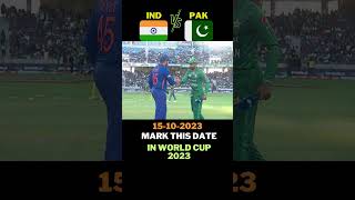 India vs Pakistan ODI World Cup 2023 date finalized #indiavspakistan #worldcup2023 #cricket