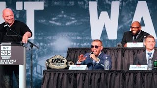 UFC 205: Conor McGregor Shuts Down Jeremy Stephens