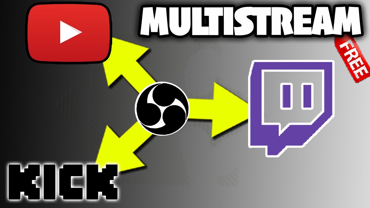 Multi Stream With Obs Free Youtube
