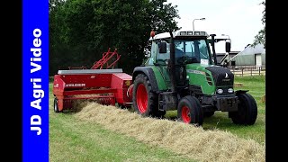 Fendt 309 + Welger AP 830 | Baaltjes persen | Pressing bales  | P v/d Hardenberg Elspeet