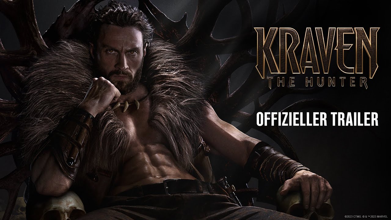 Kraven The Hunter - Offizieller Trailer 1 Deutsch (Kinostart 12.12.2024 ...