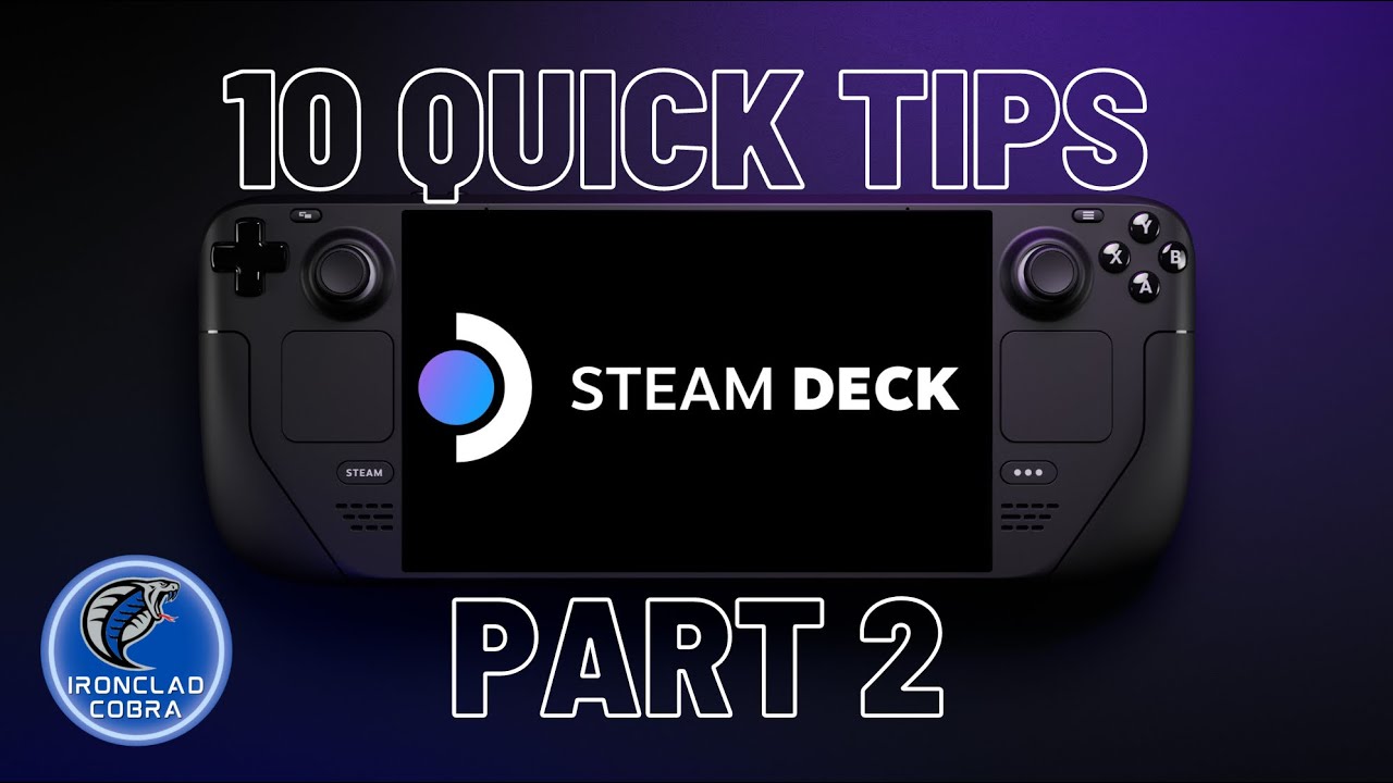 Steam Deck Beginner/Quick Guide (Part 2) - YouTube