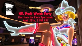 2024 NFL Draft Watch Party Live from the Circa Sportsbook Legends Club in Las Vegas