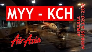 TRIP REPORT | AirAsia AK6185: Miri MYY ✈ Kuching Int'l KCH | Last Flight of the Day During RMCO