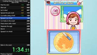 Cooking Mama 2 - Burn a Pie (2:48 Former WR)