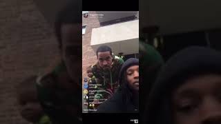 When Lil Reese got CAUGHT LACKING by kid in Oblock!😂King Von ig live