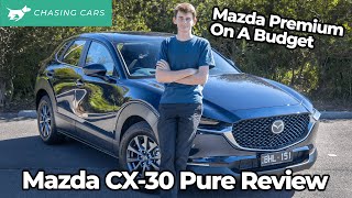 Mazda CX-30 Pure 2021 review | base small SUV tested | Chasing Cars