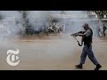 Anti-Immigrant Protests in Pretoria | The New York Times