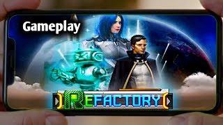 ReFactory. Build and develop an automated factory Gameplay |Android new game