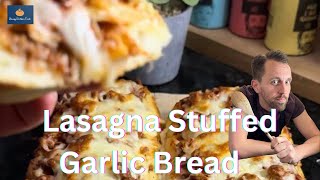 14 Days, 14 Recipes - Day 14 - Lasagna Stuffed Garlic Bread