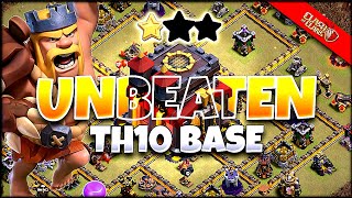 UNBEATEN Th10 base with copy link And proof replays | Clash of Clans