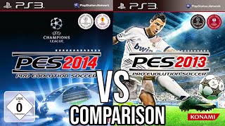 PES 2014 Vs 2013 PS3