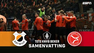 Snelle rode kaart ALMERE tegen KATWIJK 🔟❌ | Samenvatting VV Katwijk - Almere City FC