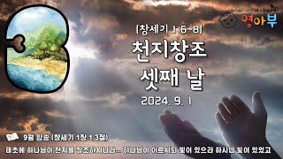 천지창조 셋째 날(창세기 1:9~13) [24.9.1]