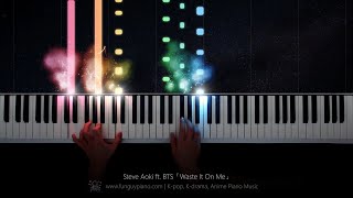 Steve Aoki ft. BTS「Waste It On Me」Piano Cover