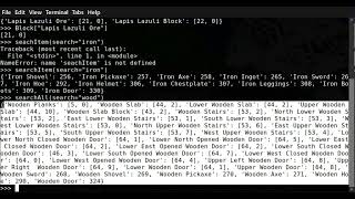 Minecraft Pi Custom API